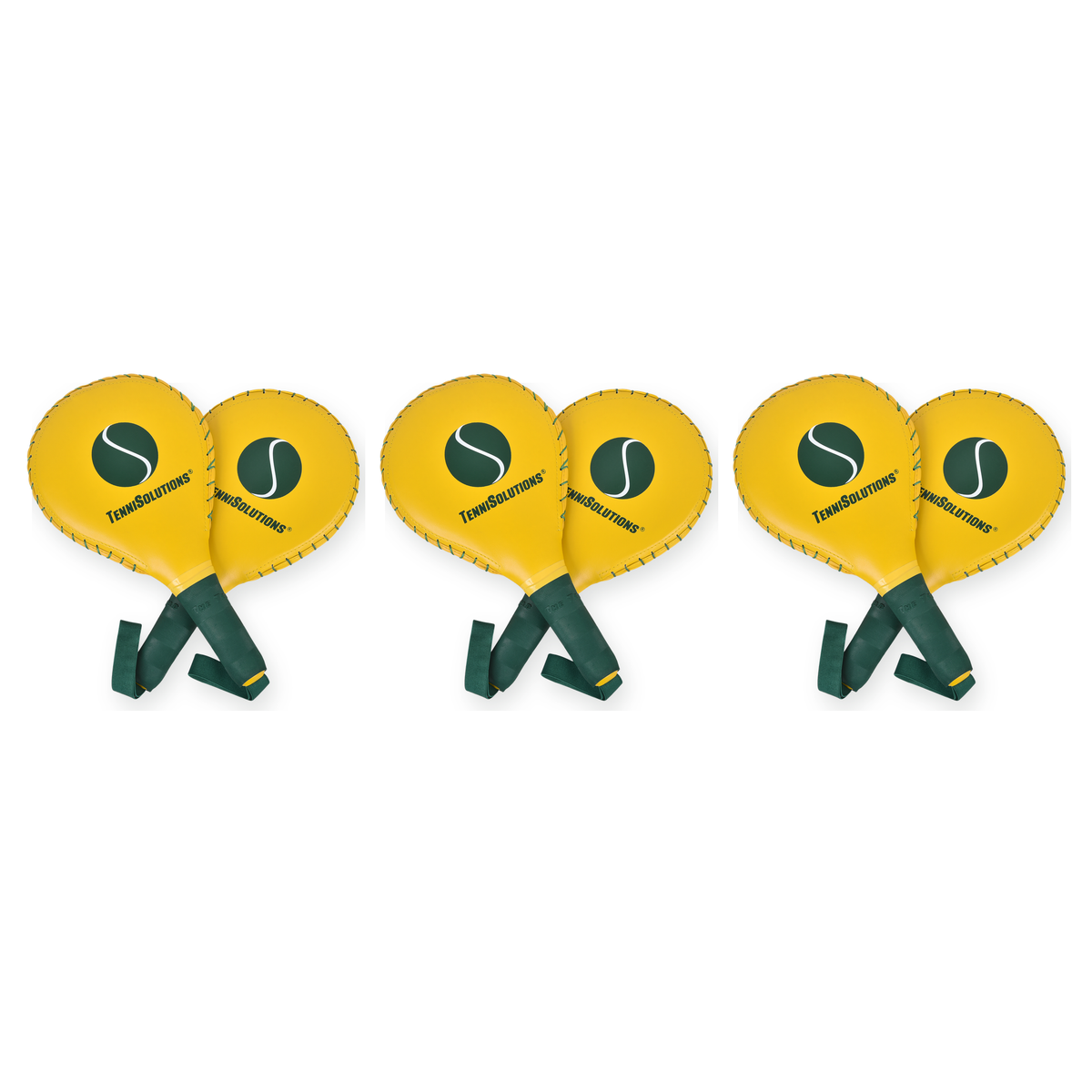 TenniSolutions College Pack with three pairs of training pads