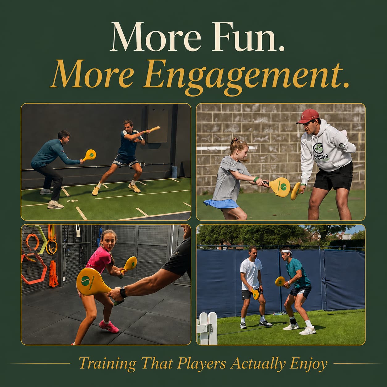 The Tennis Pads — Tennis Training Paddles